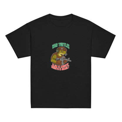 Classic | Youth T Shirt | War Turtles | Mascot Logo