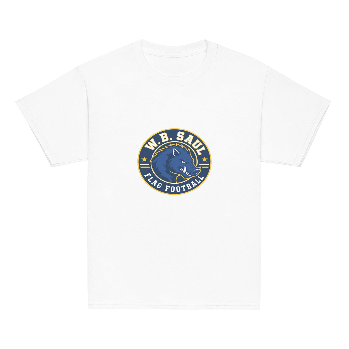 Classic | Youth T Shirt | W.B.Saul Razorbacks | Badge Logo