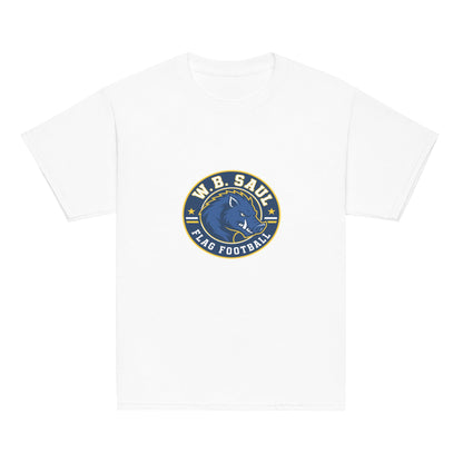 Classic | Youth T Shirt | W.B.Saul Razorbacks | Badge Logo