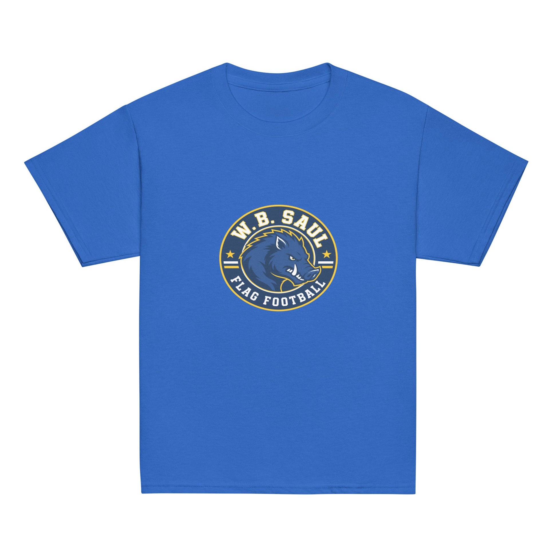 Classic | Youth T Shirt | W.B.Saul Razorbacks | Badge Logo