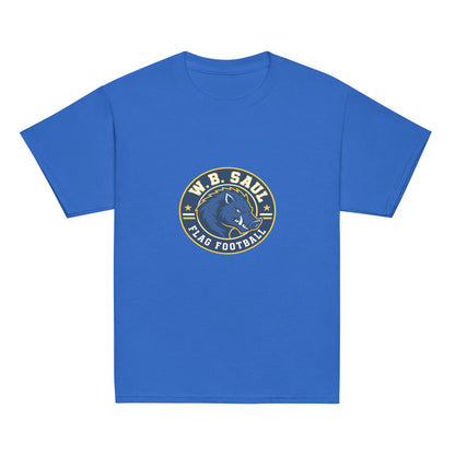 Classic | Youth T Shirt | W.B.Saul Razorbacks | Badge Logo
