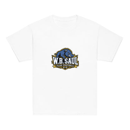 Classic | Youth T Shirt | W.B.Saul Razorbacks | Crest Logo