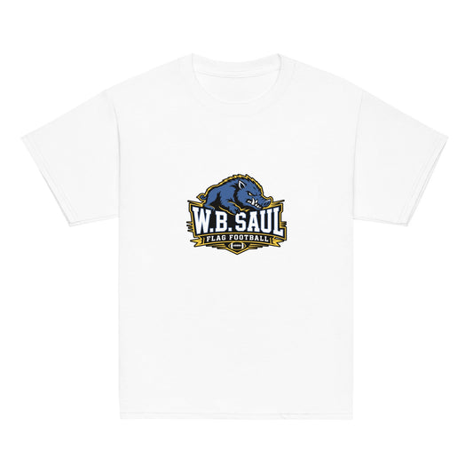 Classic | Youth T Shirt | W.B.Saul Razorbacks | Crest Logo