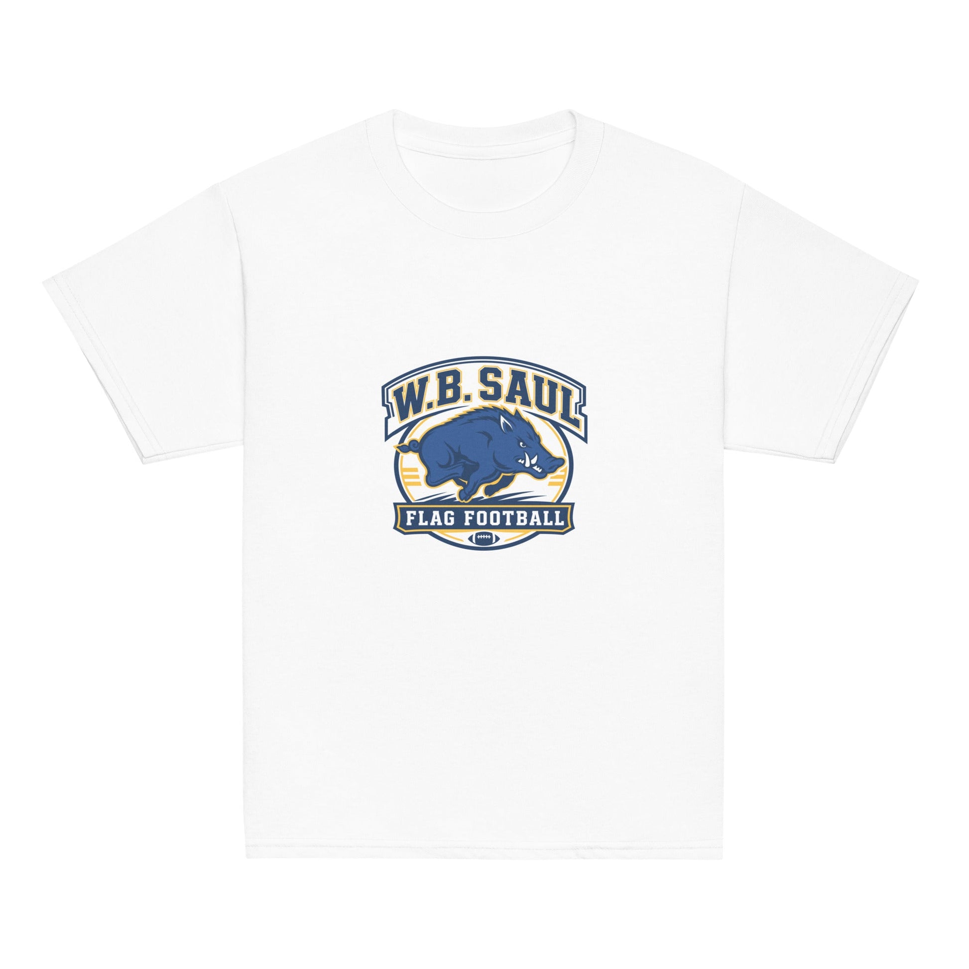 Classic | Youth T Shirt | W.B.Saul Razorbacks | Emblem Logo