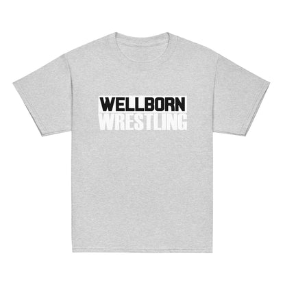 Classic | Youth T Shirt | Wellborn Youth Wrestling | Script Logo