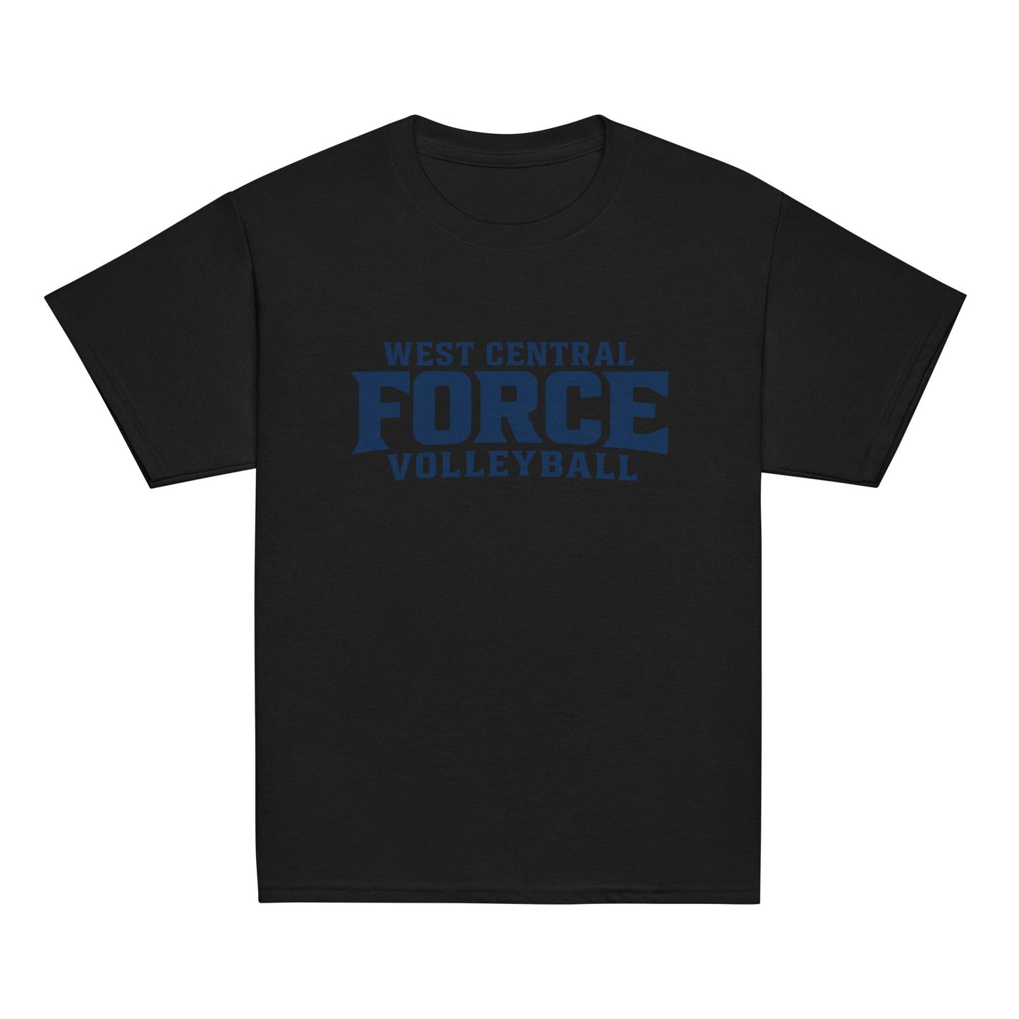 Classic | Youth T Shirt | West Central Force Volleyball | Blue Logo