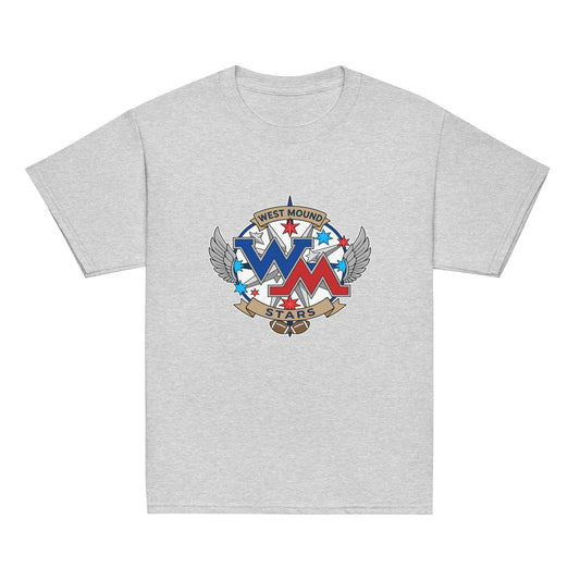 Classic | Youth T Shirt | West Mound Stars | Emblem Logo