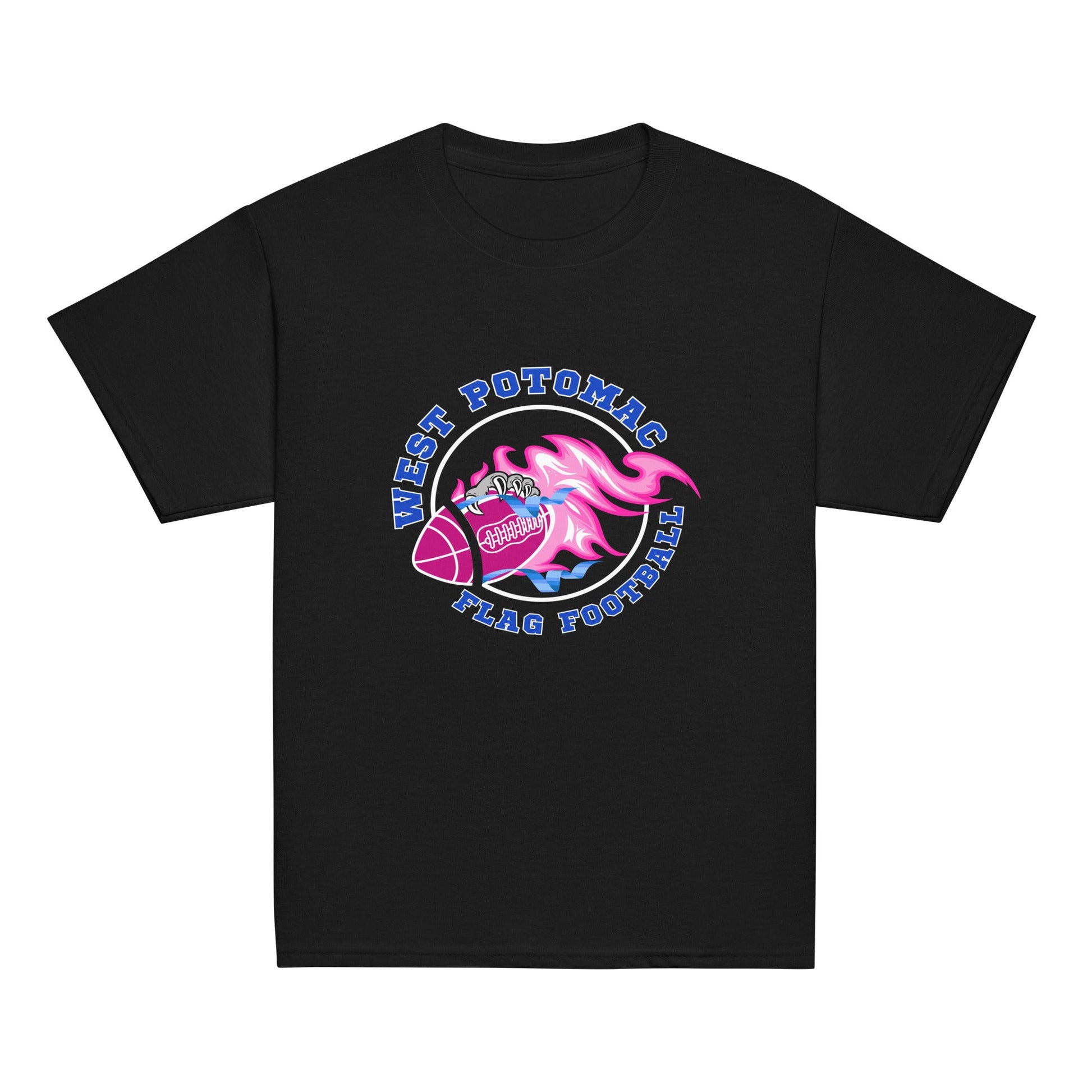 Classic | Youth T Shirt | West Potomac Flag Football | Crest Logo
