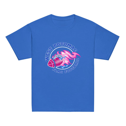 Classic | Youth T Shirt | West Potomac Flag Football | Crest Logo