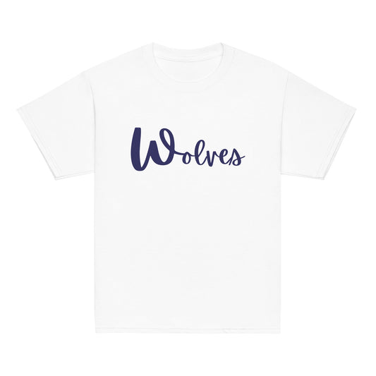 Classic | Youth T Shirt | White Mountain School | Script Logo