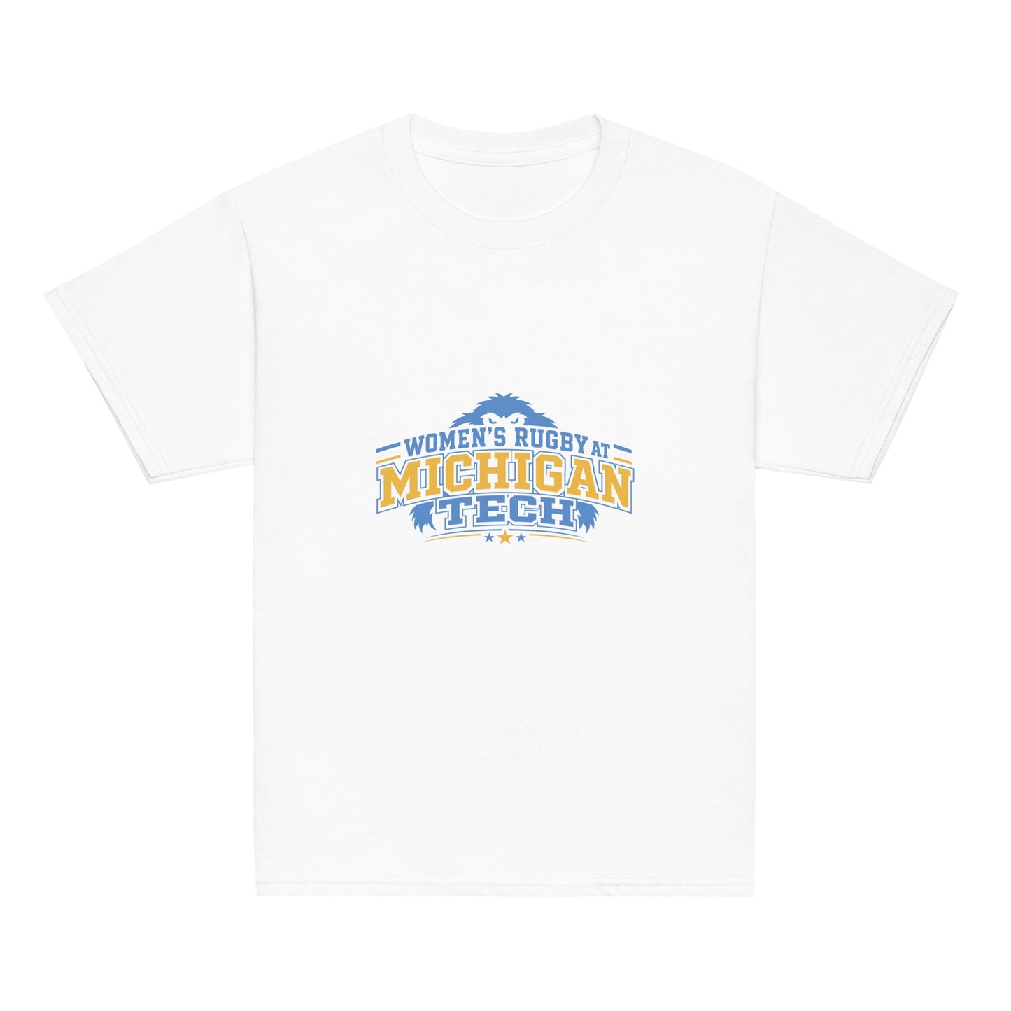 Classic | Youth T Shirt | Women’s Rugby at Michigan Tech | Varsity Crest Logo