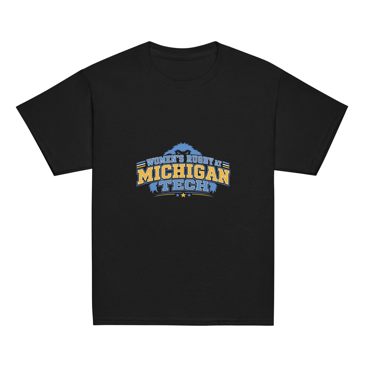 Classic | Youth T Shirt | Women’s Rugby at Michigan Tech | Varsity Crest Logo
