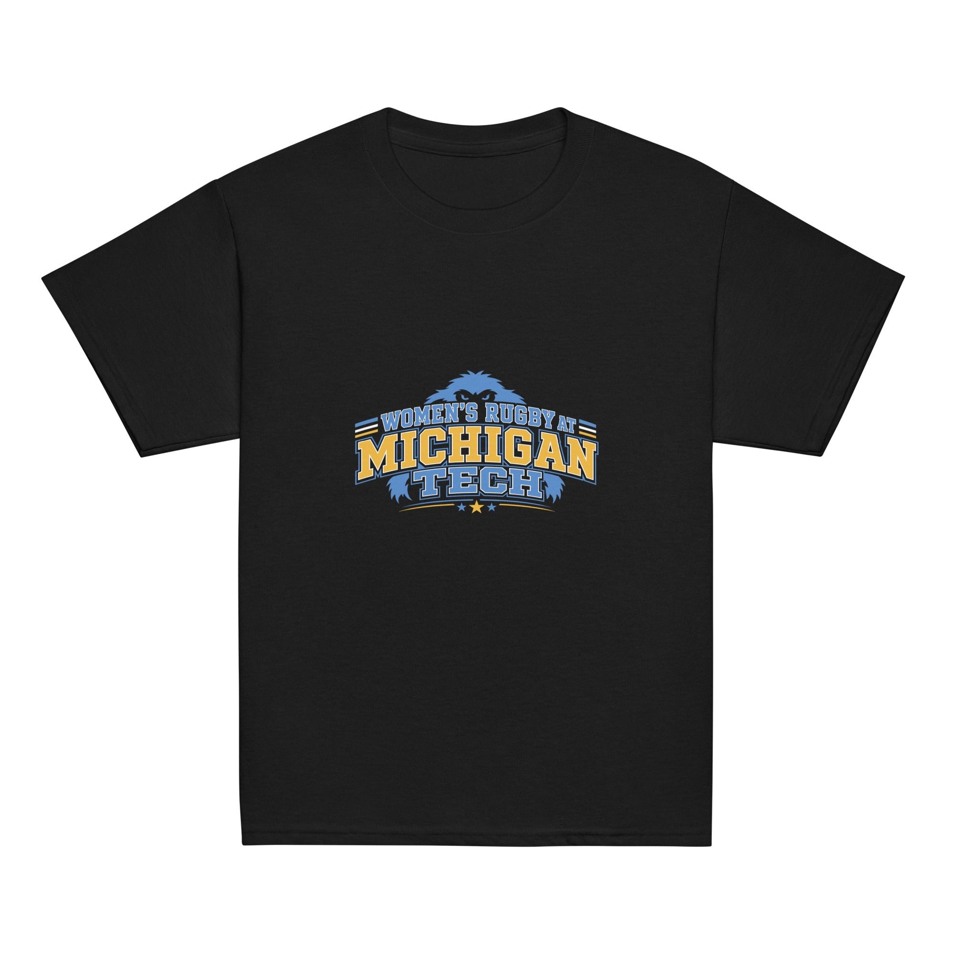 Classic | Youth T Shirt | Women’s Rugby at Michigan Tech | Varsity Crest Logo