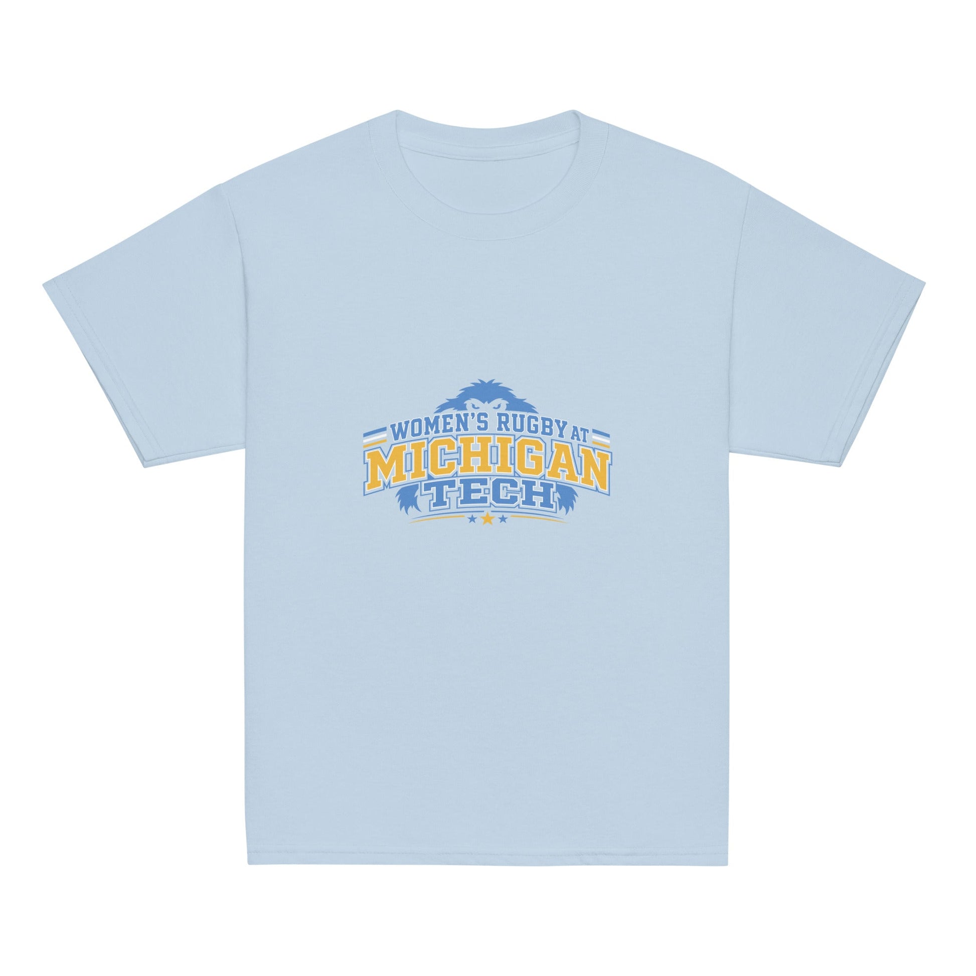 Classic | Youth T Shirt | Women’s Rugby at Michigan Tech | Varsity Crest Logo