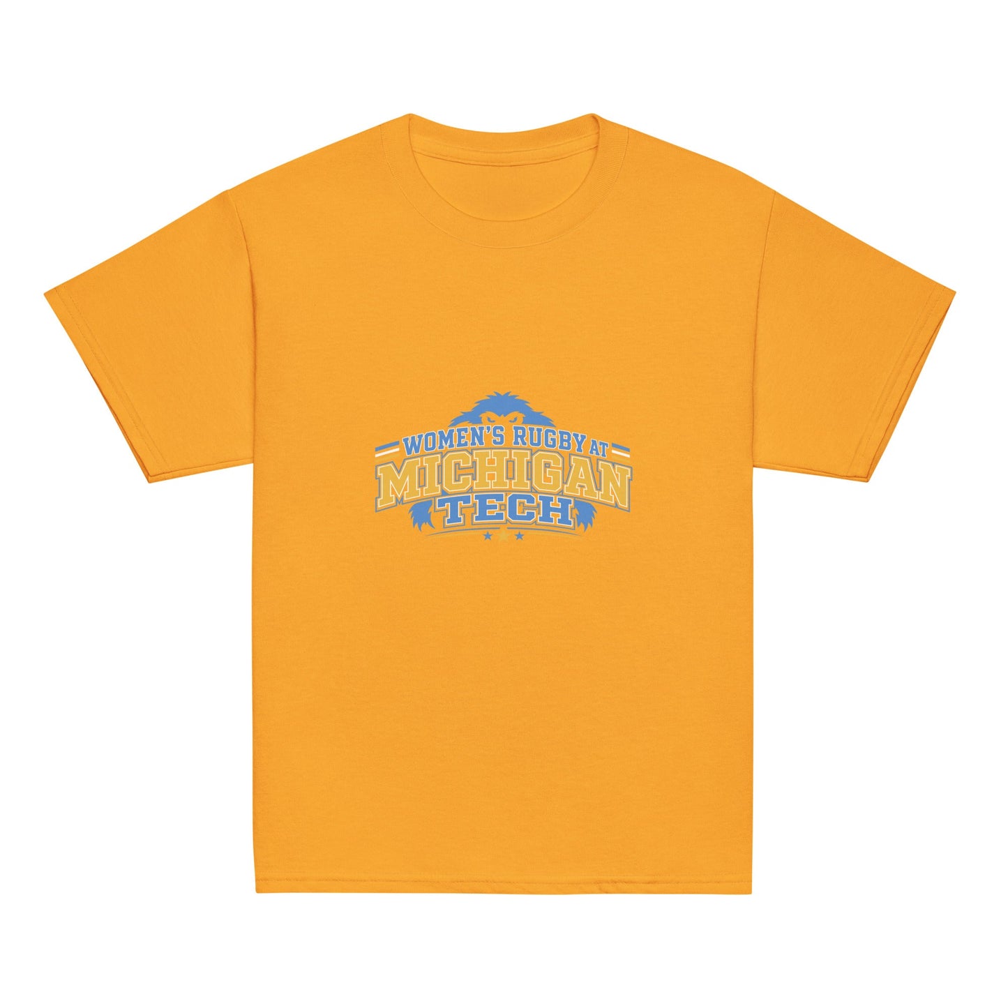 Classic | Youth T Shirt | Women’s Rugby at Michigan Tech | Varsity Crest Logo