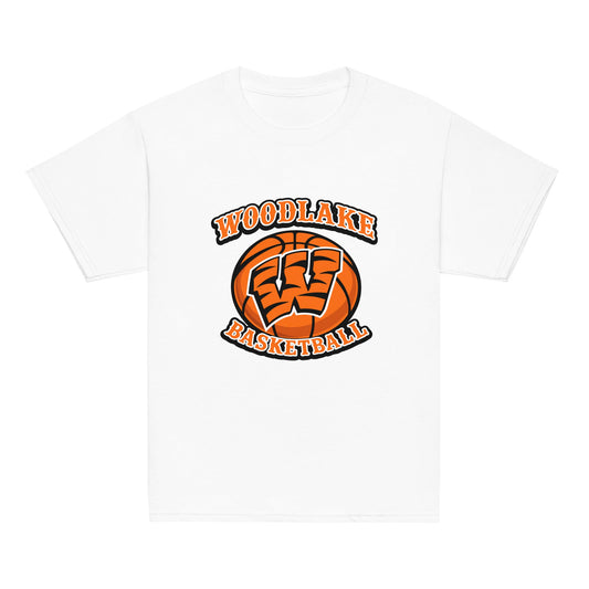 Classic | Youth T Shirt | Woodlake Boys Basketball | Athletics Logo