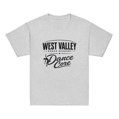 Classic | Youth T Shirt | WVDA Dance Core | Emblem Logo