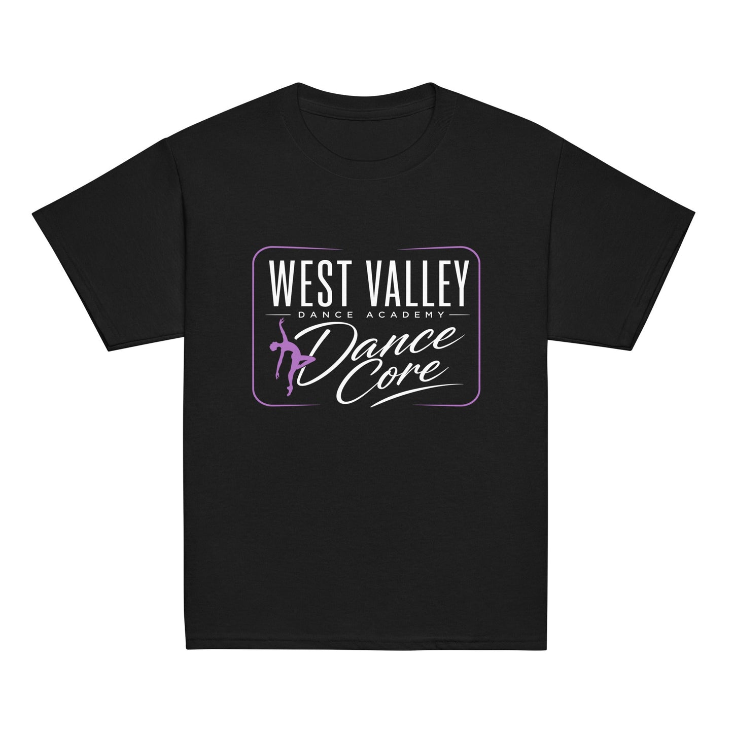Classic | Youth T Shirt | WVDA Dance Core | Modern Script Logo
