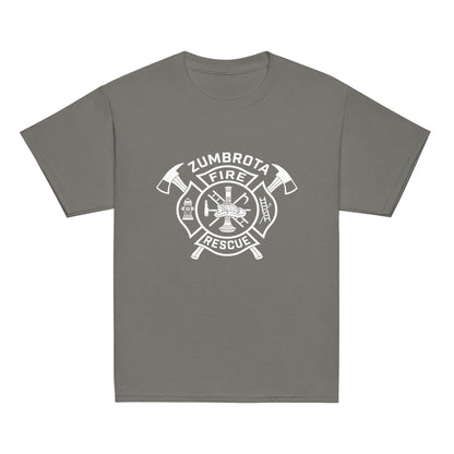 Classic | Youth T Shirt | Zumbrota Fire Department | Crest Logo