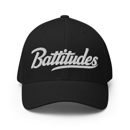 Signature | Flexfit Baseball Cap | Battitudes | Script Logo