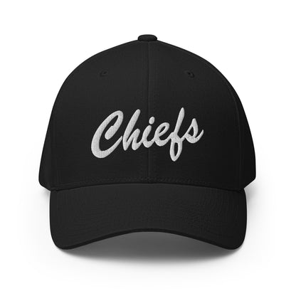 Signature | Flexfit Baseball Cap | Connetquot Chiefs | Letter Crest Logo