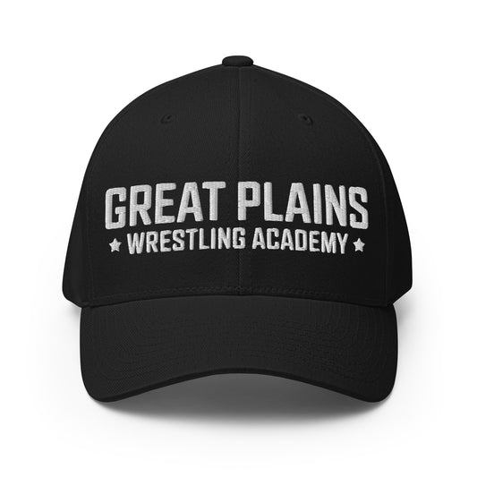 Signature | Flexfit Baseball Cap | Great Plains Wrestling Academy | Script Logo
