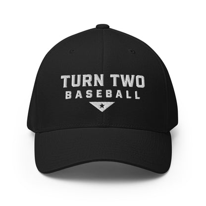 Signature | Flexfit Baseball Cap | Texas Turn Two Baseball | Modern Script Logo