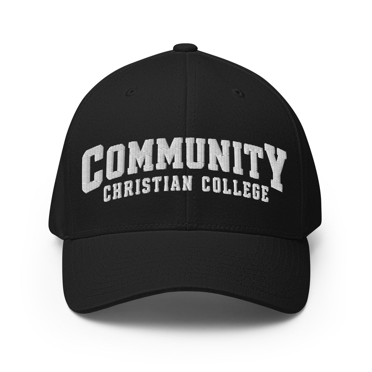 Signature | Flexfit Baseball Cap | Community Christian College | Vanguard Athletic Logo