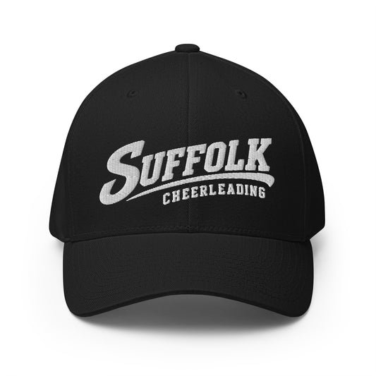 Signature | Flexfit Baseball Cap | Suffolk University Cheerleading | Athletics Logo