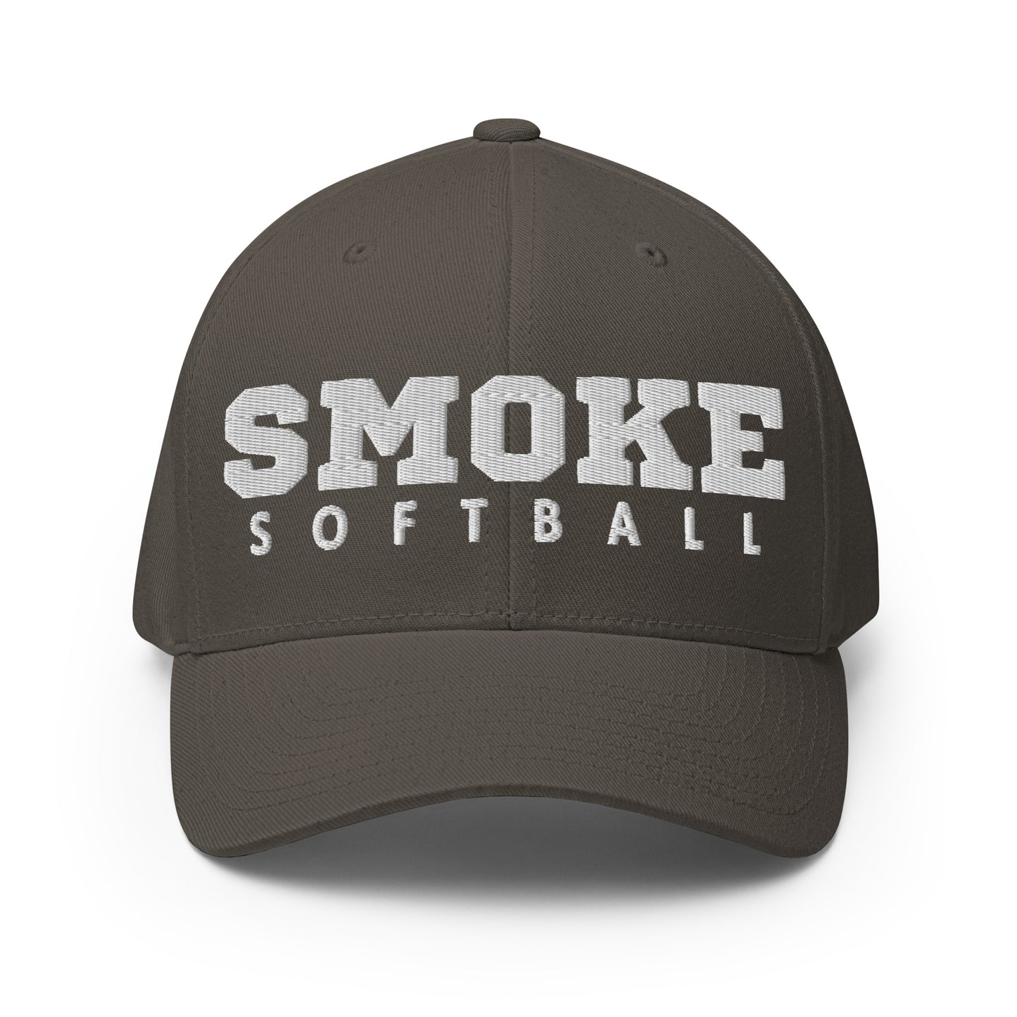 Signature | Flexfit Baseball Cap | Smoke 14U Softball | Modern Script Logo