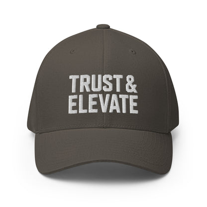 Signature | Flexfit Baseball Cap | Trust & Elevate | Athletic Logo