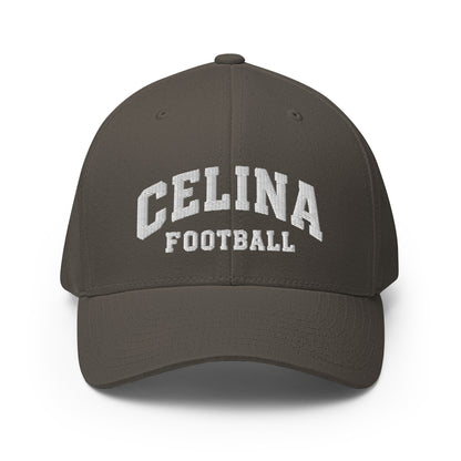 Signature | Flexfit Baseball Cap | Celina Black Football | Emblem Logo