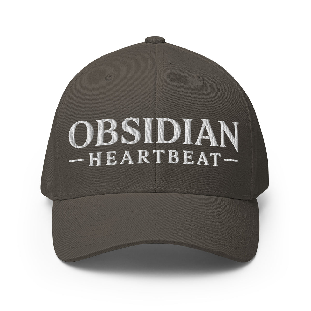 Signature | Flexfit Baseball Cap | Obsidian Heartbeat | Pulse Athletics Logo