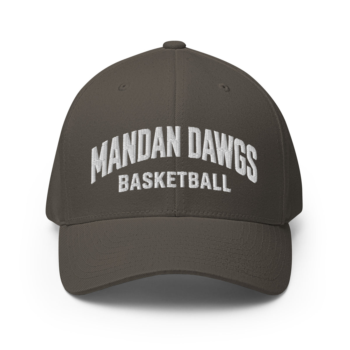 Signature | Flexfit Baseball Cap | Mandan Dawgs Basketball | Crest Logo