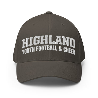 Signature | Flexfit Baseball Cap | Highland youth football and cheer | Emblem Logo