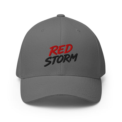 Signature | Flexfit Baseball Cap | Red Storm | Crest Logo