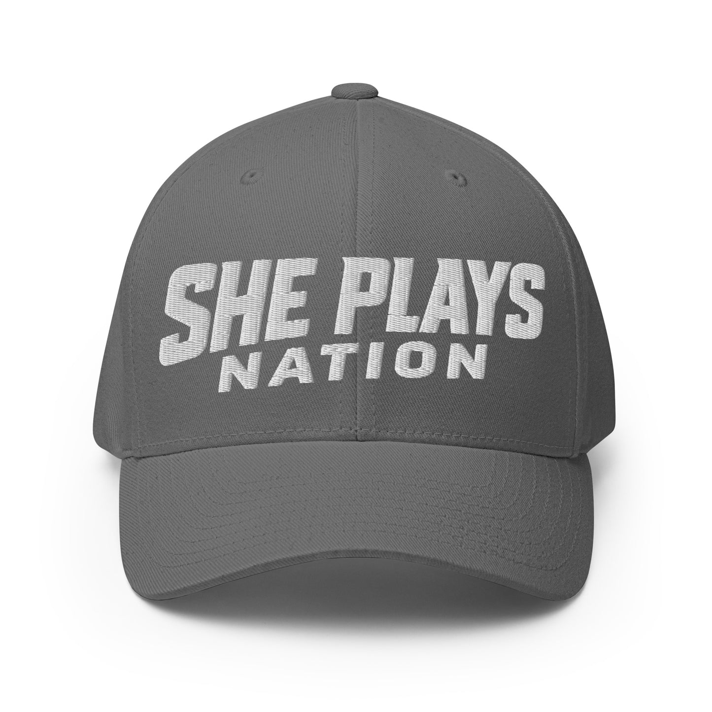 Signature | Flexfit Baseball Cap | She Plays Nation | Script Logo