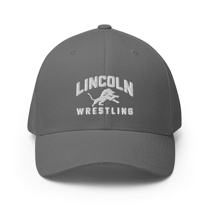 Signature | Flexfit Baseball Cap | Lincoln High School | Emblem Logo