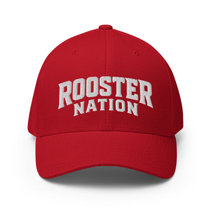 Signature | Flexfit Baseball Cap | Rooster Nation | Shield Logo