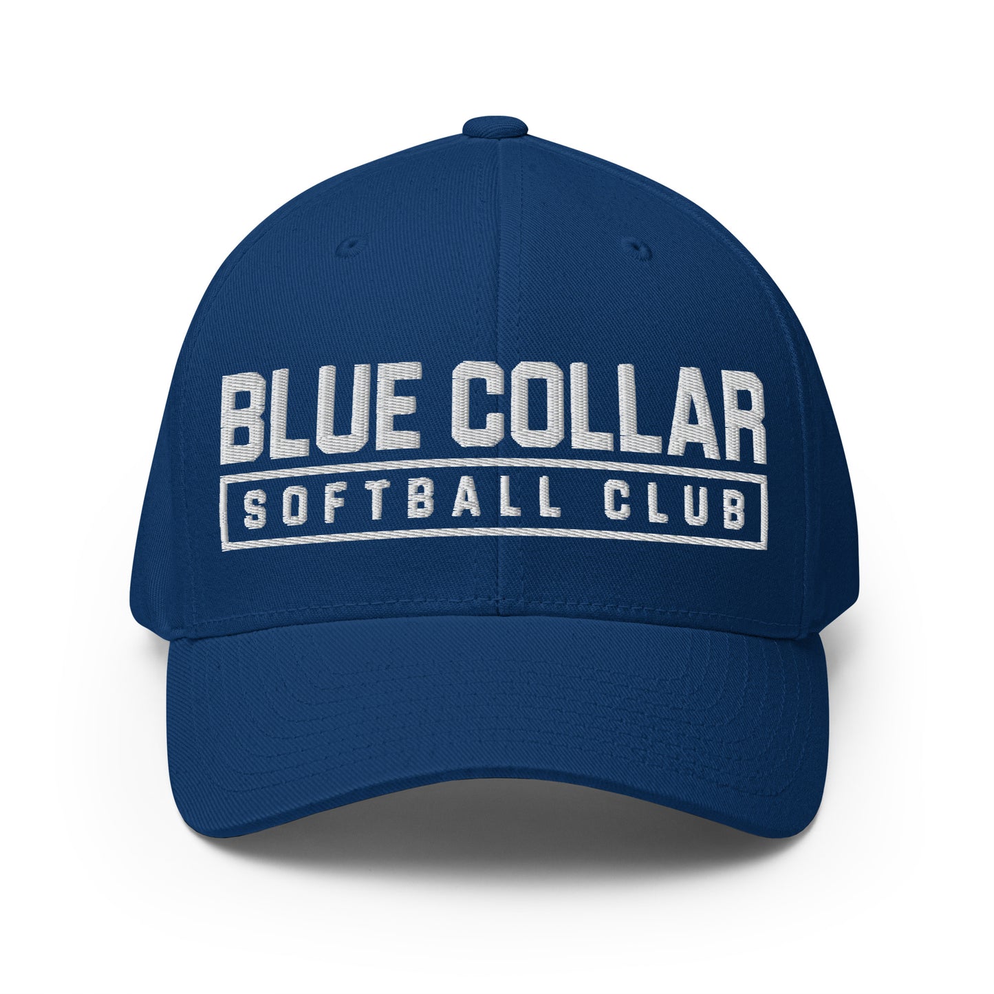 Signature | Flexfit Baseball Cap | Blue Collar Softball 2034 | Vanguard Logo