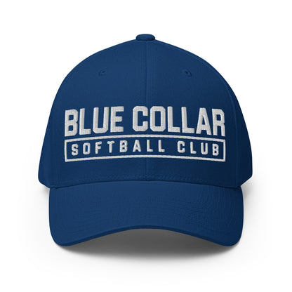 Signature | Flexfit Baseball Cap | Blue Collar Softball 2034 | Vanguard Logo