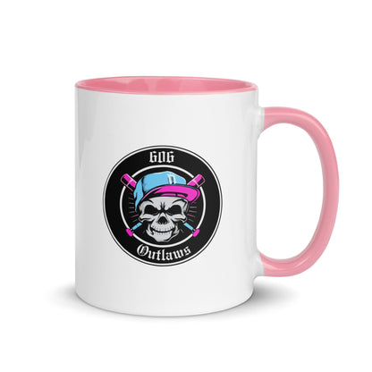 Coffee Mug | 606 Outlaws Baseball | Badge Logo