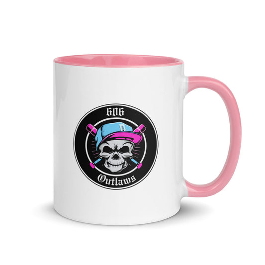 Coffee Mug | 606 Outlaws Baseball | Badge Logo