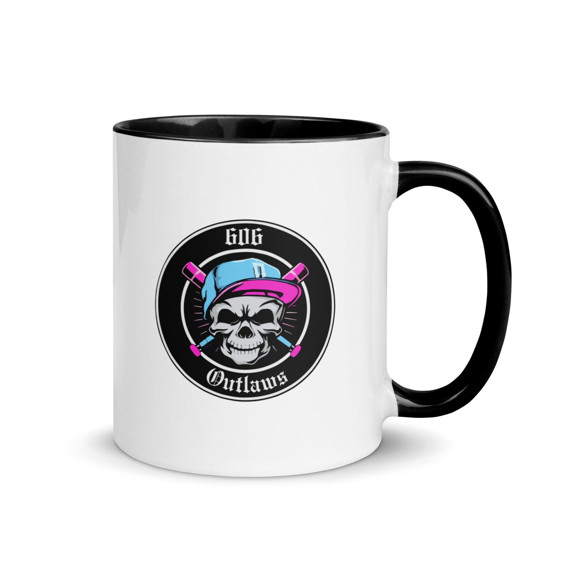 Coffee Mug | 606 Outlaws Baseball | Badge Logo