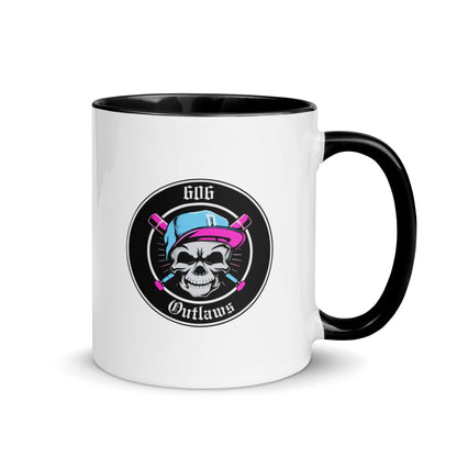 Coffee Mug | 606 Outlaws Baseball | Badge Logo