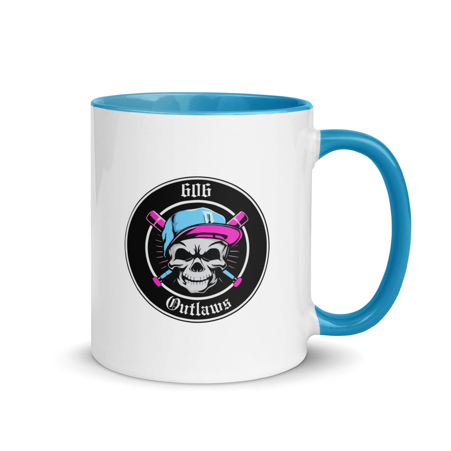 Coffee Mug | 606 Outlaws Baseball | Badge Logo