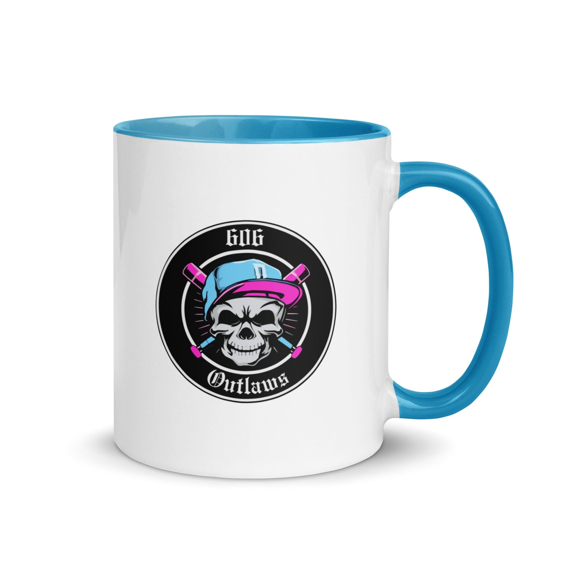 Coffee Mug | 606 Outlaws Baseball | Badge Logo