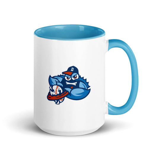 Coffee Mug | Bellport BlueClaws | Mascot Logo