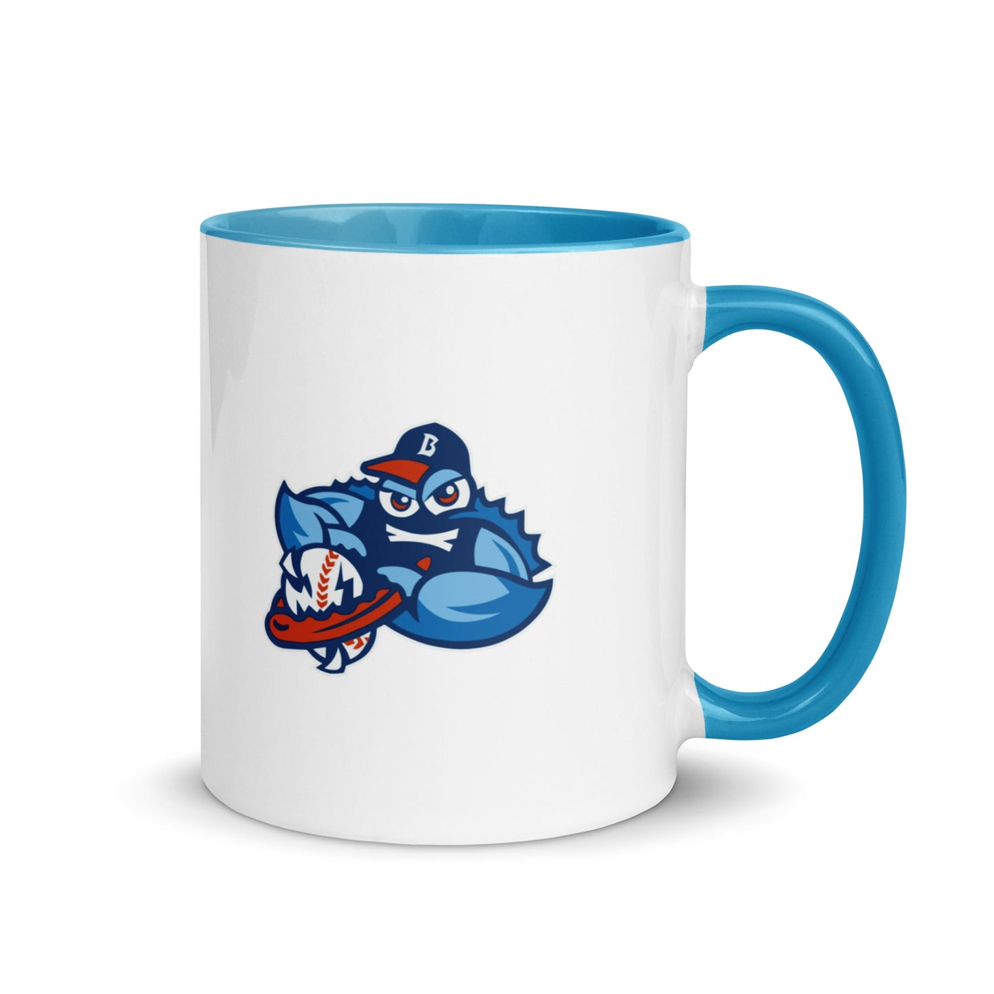 Coffee Mug | Bellport BlueClaws | Mascot Logo