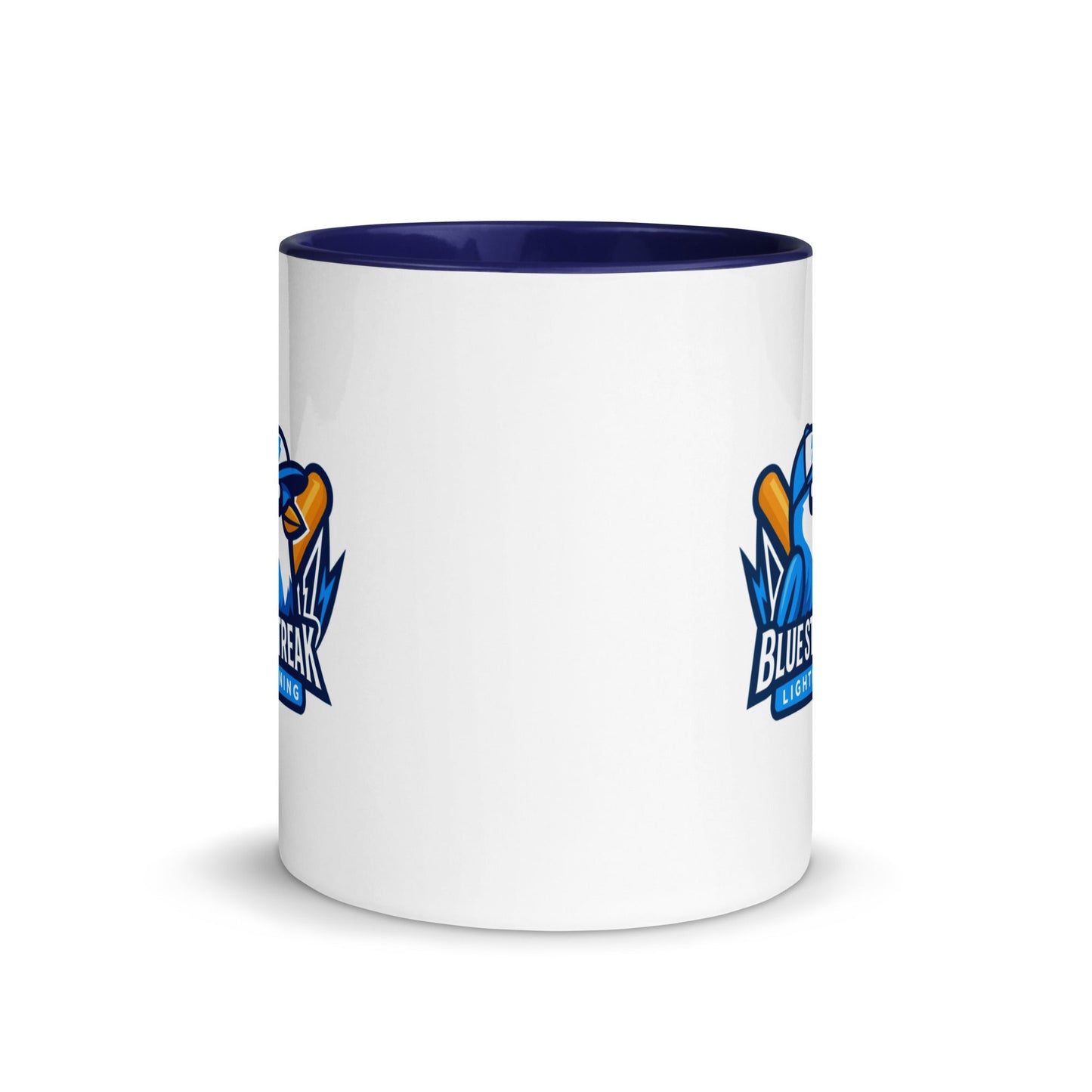 Coffee Mug | Blue Streak Lightning | Mascot Logo